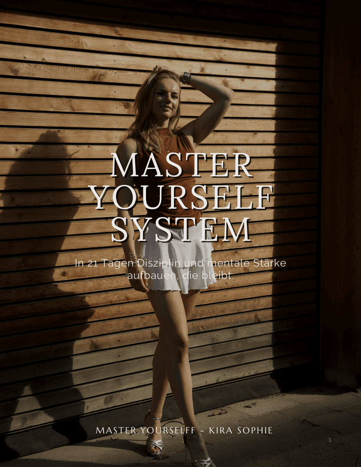 Cover des Master Yourself System E-Books mit Kira Sophie